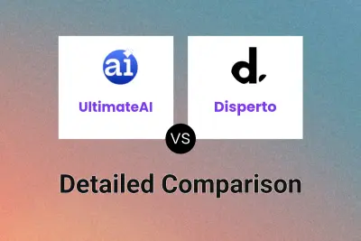 UltimateAI vs Disperto Detailed comparison features, price