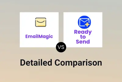 EmailMagic vs Ready to Send Detailed comparison features, price