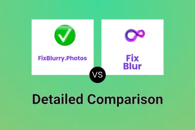 FixBlurry.Photos vs Fix Blur Detailed comparison features, price