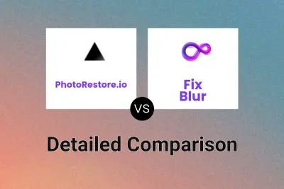 PhotoRestore.io vs Fix Blur Detailed comparison features, price