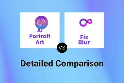 AI Portrait Art vs Fix Blur Detailed comparison features, price