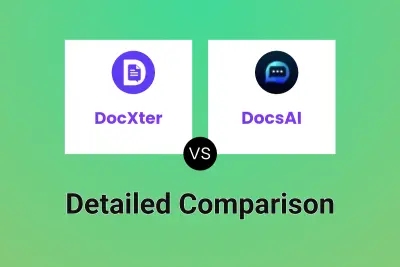 DocXter vs DocsAI Detailed comparison features, price