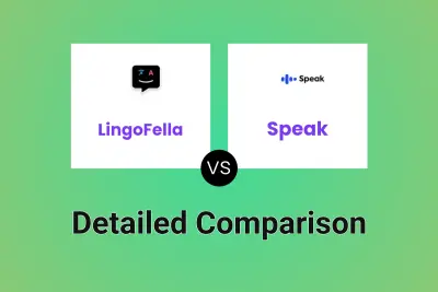 LingoFella vs Speak Detailed comparison features, price