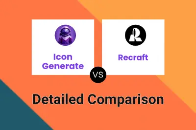 Icon Generate vs Recraft Detailed comparison features, price