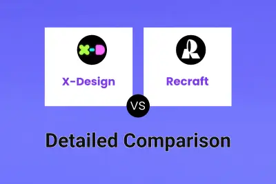 X-Design vs Recraft Detailed comparison features, price