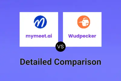 mymeet.ai vs Wudpecker Detailed comparison features, price