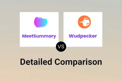 MeetSummary vs Wudpecker Detailed comparison features, price