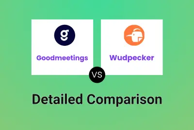 Goodmeetings vs Wudpecker Detailed comparison features, price