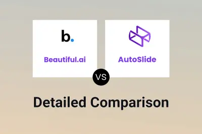 Beautiful.ai vs AutoSlide Detailed comparison features, price