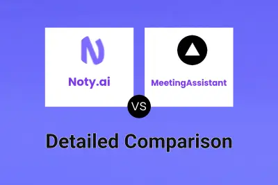 Noty.ai vs MeetingAssistant Detailed comparison features, price