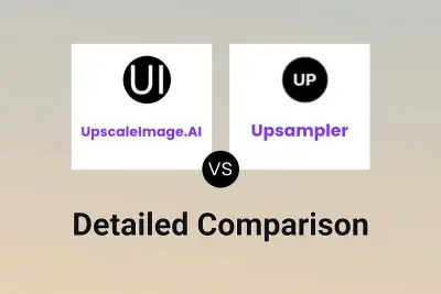 UpscaleImage.AI vs Upsampler Detailed comparison features, price