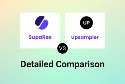 SupaRes vs Upsampler Detailed comparison features, price