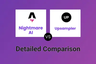 Nightmare AI vs Upsampler Detailed comparison features, price