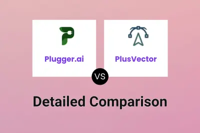 Plugger.ai vs PlusVector Detailed comparison features, price