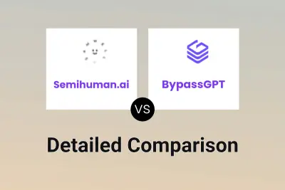 Semihuman.ai vs BypassGPT Detailed comparison features, price