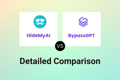 HideMyAI vs BypassGPT Detailed comparison features, price