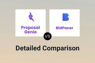 Proposal Genie vs BidPacer Detailed comparison features, price