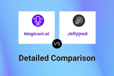 Magicast.ai vs Jellypod Detailed comparison features, price