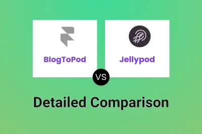 BlogToPod vs Jellypod Detailed comparison features, price