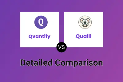 Qvantify vs Qualli Detailed comparison features, price