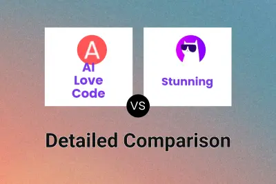 AI Love Code vs Stunning Detailed comparison features, price