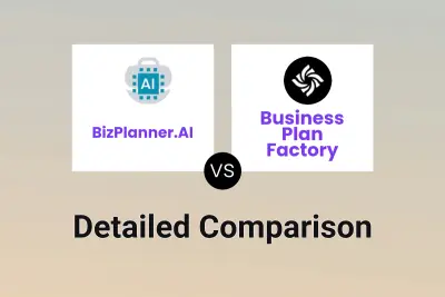 BizPlanner.AI vs Business Plan Factory Detailed comparison features, price