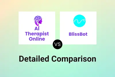 AI Therapist Online vs BlissBot Detailed comparison features, price