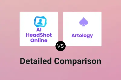 AI HeadShot Online vs Artology Detailed comparison features, price