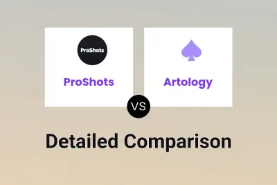 ProShots vs Artology Detailed comparison features, price