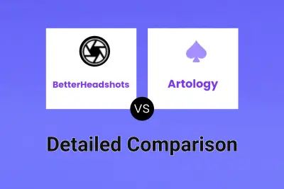 BetterHeadshots vs Artology Detailed comparison features, price