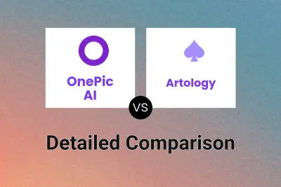 OnePic AI vs Artology Detailed comparison features, price