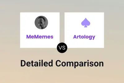 MeMemes vs Artology Detailed comparison features, price