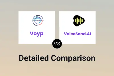 Voyp vs VoiceSend.AI Detailed comparison features, price