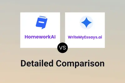 HomeworkAI vs WriteMyEssays.ai Detailed comparison features, price