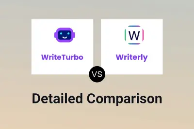 WriteTurbo vs Writerly Detailed comparison features, price