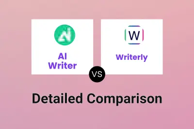 AI Writer vs Writerly Detailed comparison features, price