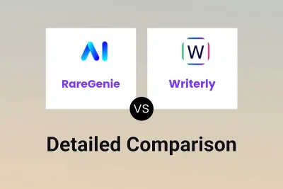 RareGenie vs Writerly Detailed comparison features, price