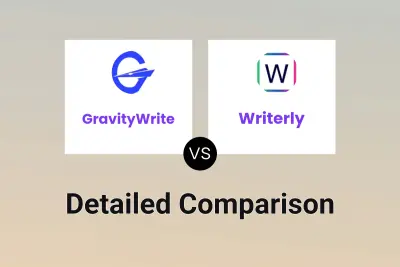 GravityWrite vs Writerly Detailed comparison features, price