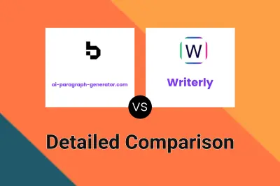 ai-paragraph-generator.com vs Writerly Detailed comparison features, price