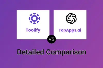 Toolify vs TopApps.ai Detailed comparison features, price