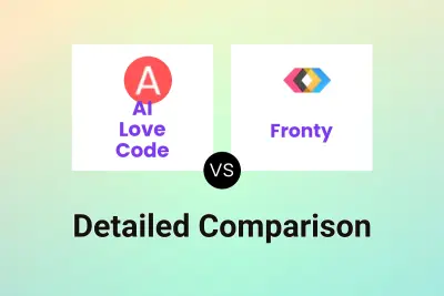 AI Love Code vs Fronty Detailed comparison features, price