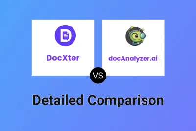 DocXter vs docAnalyzer.ai Detailed comparison features, price