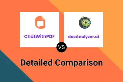 ChatWithPDF vs docAnalyzer.ai Detailed comparison features, price