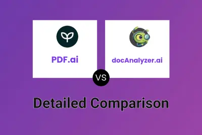 PDF.ai vs docAnalyzer.ai Detailed comparison features, price