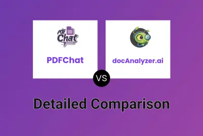 PDFChat vs docAnalyzer.ai Detailed comparison features, price