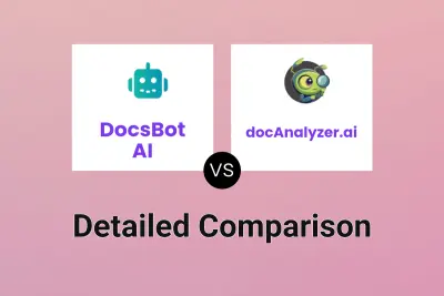 DocsBot AI vs docAnalyzer.ai Detailed comparison features, price