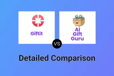 Giftit vs AI Gift Guru Detailed comparison features, price