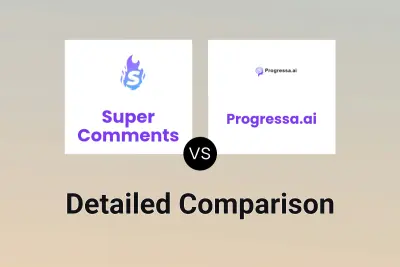 Super Comments vs Progressa.ai Detailed comparison features, price