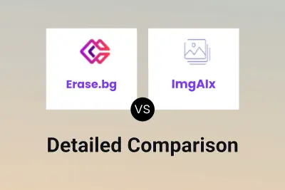 Erase.bg vs ImgAIx Detailed comparison features, price