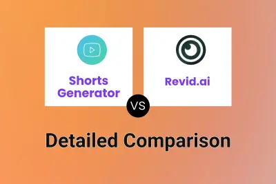 Shorts Generator vs Revid.ai Detailed comparison features, price